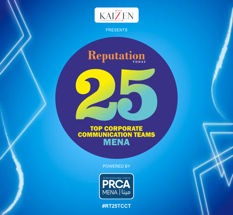 Reputation Today invites nominations for the inaugural edition of #RT25TCCT to recognise &amp; celebrate 25 Top Corporate Communications Teams in the MENA region.

Submit entries: bit.ly/RT25TCCTFORM
Info: bit.ly/RT25TCCT
Presented by <a href="/KaizzenComm/">Kaizzen</a> 
Powered by <a href="/PRCA_MENA/">PRCA MENA</a>