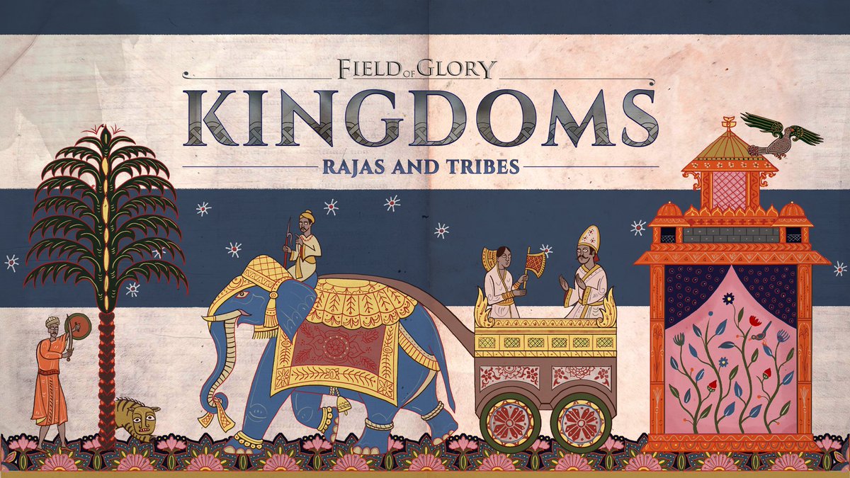 Field of Glory: Kingdoms – Rajas and Tribes DLC is coming soon.
Conquer new lands, command new nations, and master unique nomadic and tribal mechanics in an expanded map that stretches from India to Africa.
Stay tuned for more details: steamcommunity.com/games/1985050/…
