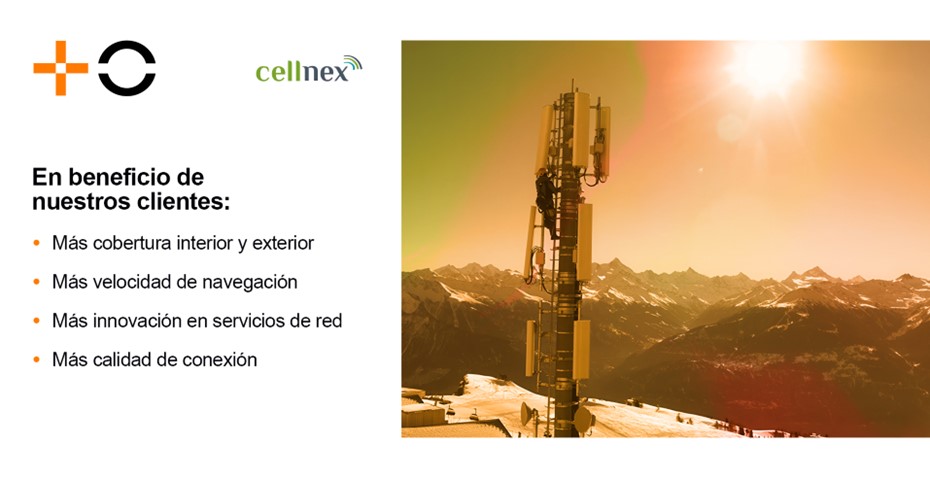 MASORANGE_ES's tweet image. 📡 MasOrange y @cellnextelecom cierran una alianza con la firma de un nuevo contrato de servicios blog.masorange.es/masorange/cell…