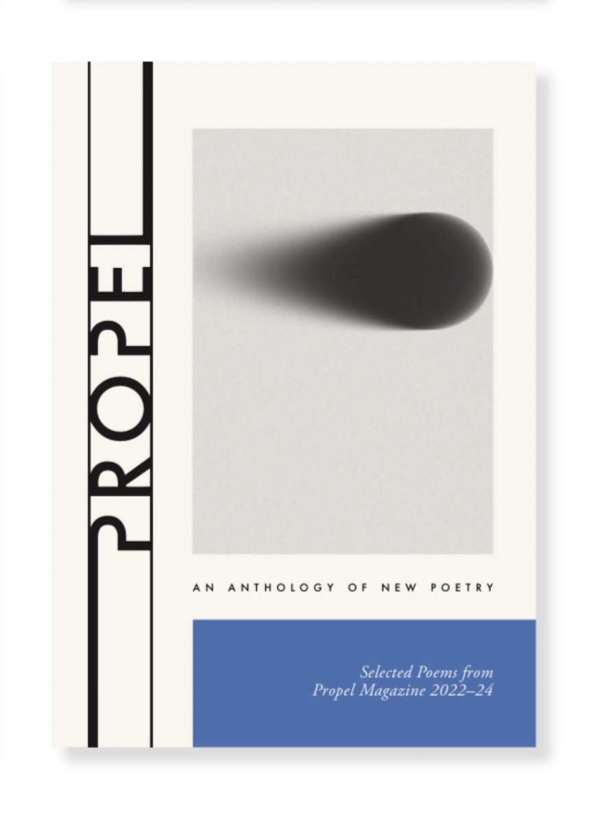 SALE 👀 The Propel Anthology is 50% OFF on our webshop now!

With 120 fantastic poems for just £5.99 — buy a copy here: 

propelmagazine.co.uk/anthology