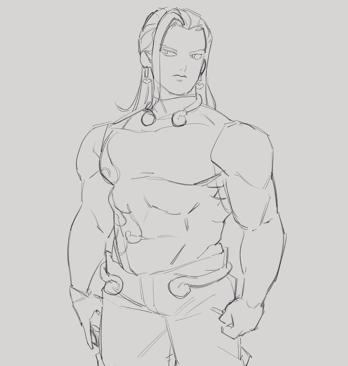 oc from zarbon's race for @/KXMASBLUR 

#dbz #dbzoc