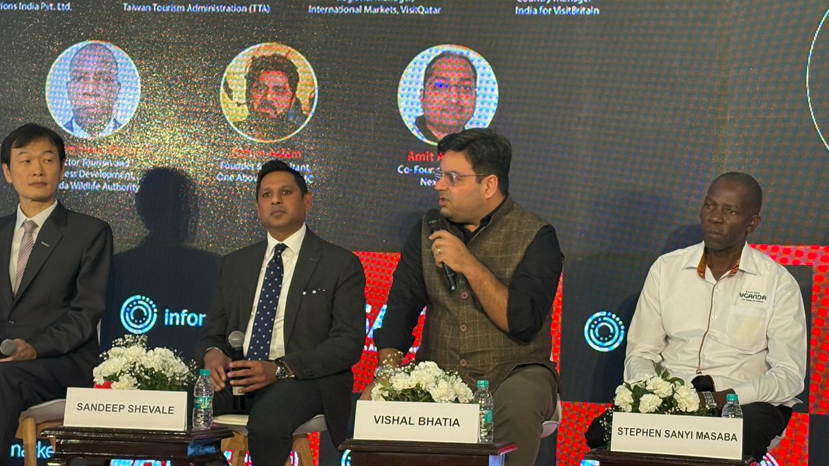 Vishal Bhatia (@vishalbhatiavb) on Twitter photo It was great to represent <a href="/VisitBritainBiz/">VisitBritain Biz</a> at #SATTE to talk about Outbound Travel Trends from India It was great to represent <a href="/VisitBritainBiz/">VisitBritain Biz</a> at #SATTE to talk about Outbound Travel Trends from India