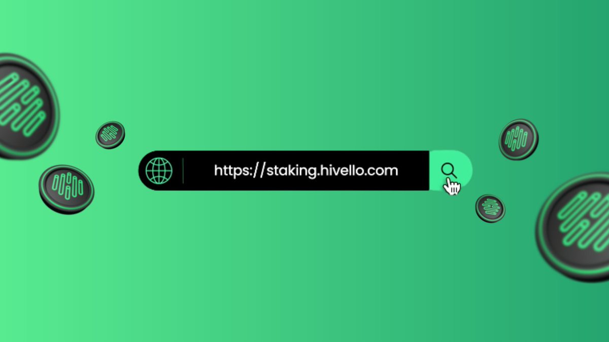 We’re offering 88% APY on HVLO staking for a limited time! 🕙👀

Lock in your rate for 30 days and be part of the growing Hivello ecosystem.

🔗 Stake now 👉 staking.hivello.com

📖 Learn more on our token page (T&amp;Cs apply) 👇
hivello.com/hvlo-token