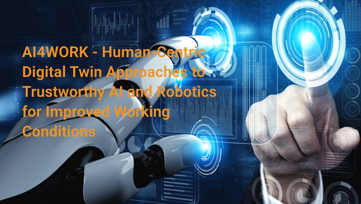 AI4Work_EU's tweet image. 🚀 AI4WORK is transforming workplaces with AI!

Our pilots in #logistics, #manufacturing, #construction, #healthcare, #education and #agriculture enhance AI-human collaboration, boost efficiency and ensure ethical AI adoption.

Advancing AI for a smarter, fairer workplace!
