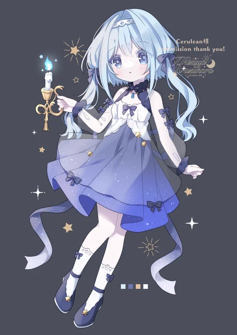 オフィリアちゃんリクエストありがとうございました!#Skeb #commision 