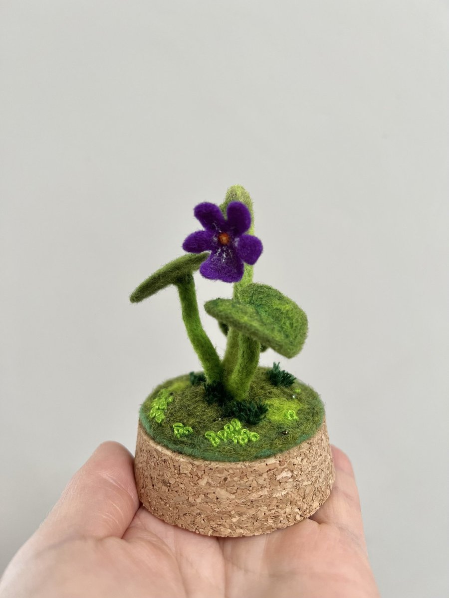 fungi_felted's tweet image. It is often said that you can only sniff Sweet Violets once! Did you know that this deliciously scented flower also releases ionine, a chemical which once sniffed, deadens the smell receptors in the nose, hence the elusiveness of the delicate scent! 

etsy.com/uk/listing/154…