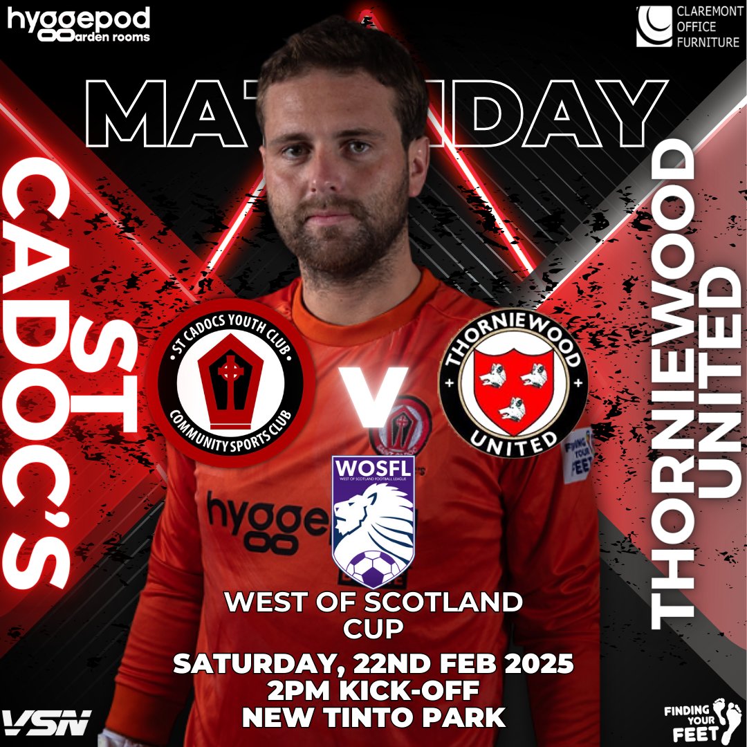 🇾🇪IT'S MATCHDAY🇾🇪

🏆 <a href="/OfficialWoSFL/">West of Scotland Football League 🏴󠁧󠁢󠁳󠁣󠁴󠁿</a> Cup | Quarter-Final
🆚 <a href="/Thorniewood/">Thorniewood United FC</a> (H)
🏟️ New Tinto Park
🗓️ Saturday, 22nd February 2025
🕑 2pm Kick-Off
🎟️ Adult £9 | Cons £5
🔗 Ticket Link👇
app.fanbaseclub.com/Fan/Tickets/Se…