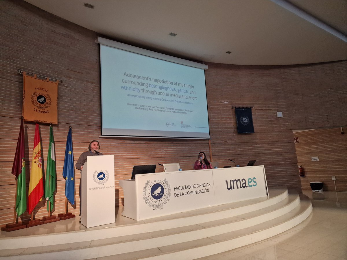 Avui continuem presentant els resultats de l'informe sobre adolescents, xarxes socials i herois esportius, que vam fer per <a href="/ICIPeace/">ICIP</a> Gràcies Carmen!