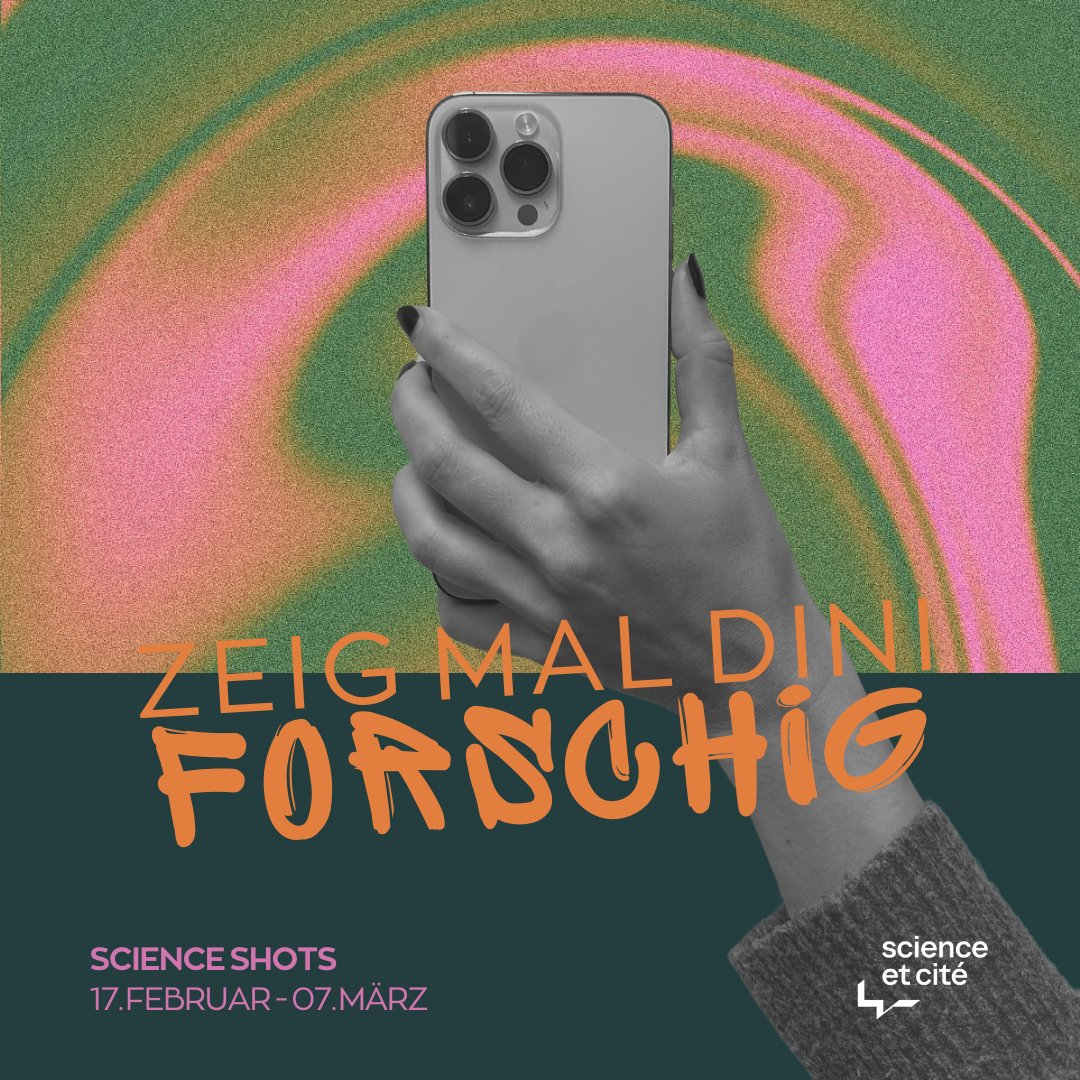 Zeig mal dini Forschig! 🚀 Bis am 7. März 2025 können Nachwuchsforscher:innen bei unserem Science Shots-Wettbewerb kreative Instagram-Videos einreichen und bis zu 3’000 Franken gewinnen!

Hier lang: buff.ly/4k2UWIl

#SciComm