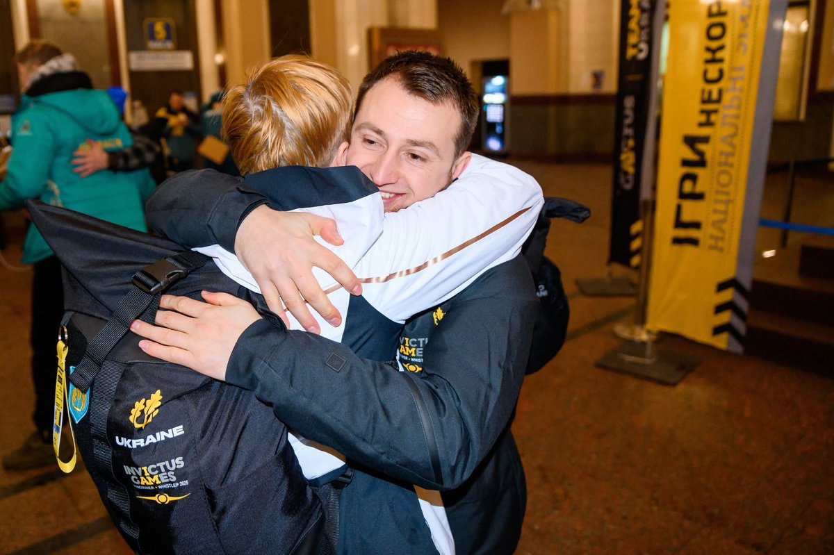 Учасники Invictus Games 2025
вдома 💙💛