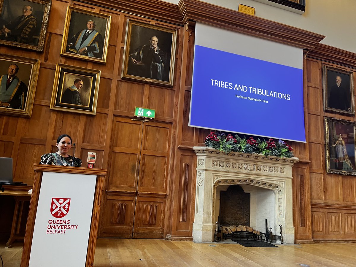Alan Smyth (@alanrsmyth) on Twitter photo Tribes and Tribulations: outstanding “Dame Ingrid Allen gender equality lecture” today in the great hall at Queen’s University Belfast. <a href="/QUBelfast/">Queen's University Belfast 🎓</a> Tribes and Tribulations: outstanding “Dame Ingrid Allen gender equality lecture” today in the great hall at Queen’s University Belfast. <a href="/QUBelfast/">Queen's University Belfast 🎓</a>