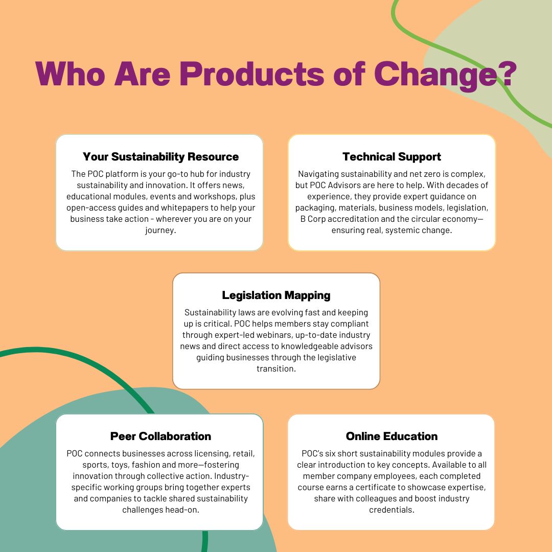 #Sustainability is no longer a choice - it’s a legal and commercial necessity.

BGIA #members now have full &amp; free access to leading sustainability experts Products of Change - with guidance, resources and practical solutions: rebrand.ly/8iruowe
