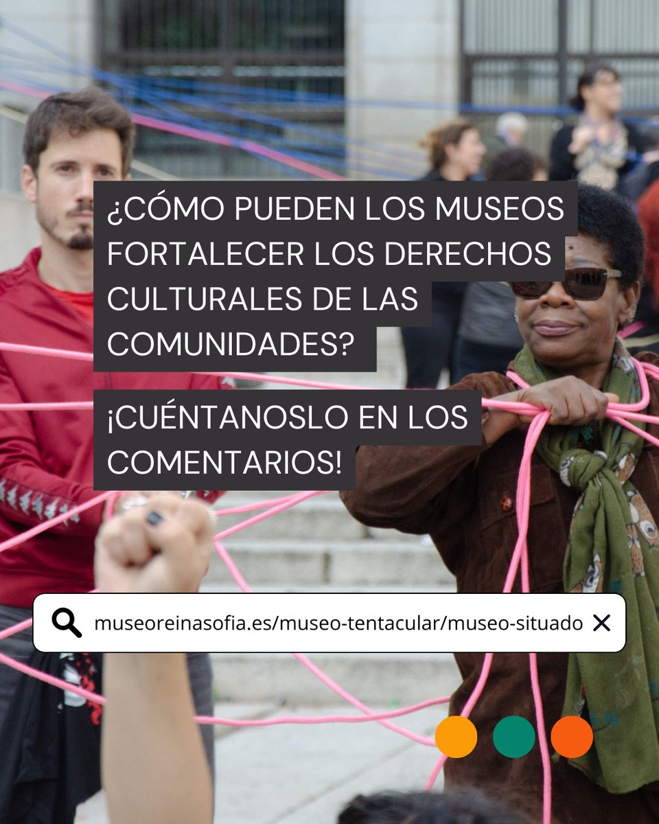 Dirección General de Derechos Culturales (@ddccgob) on Twitter photo #BuenasPrácticas ✨Museo Situado
Conoce esta red de colectivos migrantes, feministas y artísticos, y vecinas de Lavapiés en la que participa <a href="/museoreinasofia/">Museo Reina Sofía</a> . <a href="/MuseoSituado/">MuseoSituado</a> es un espacio de participación y acción social abierto al barrio desde 2018 👉 museoreinasofia.es/museo-tentacul… #BuenasPrácticas ✨Museo Situado
Conoce esta red de colectivos migrantes, feministas y artísticos, y vecinas de Lavapiés en la que participa <a href="/museoreinasofia/">Museo Reina Sofía</a> . <a href="/MuseoSituado/">MuseoSituado</a> es un espacio de participación y acción social abierto al barrio desde 2018 👉 museoreinasofia.es/museo-tentacul…