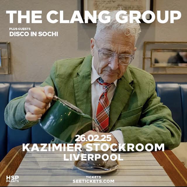 Fretsore Records (@fretsore) on Twitter photo Liverpool - some of the Deaf School family are back to play the Kazimier Stockroom on Wednesday next week - 26th of Feb as The Clang Group perform their album launch party! Support from the superb <a href="/DiscoInSochi/">DISCO IN SOCHI</a>
Limited Tickets available at: seetickets.com/event/the-clan… Liverpool - some of the Deaf School family are back to play the Kazimier Stockroom on Wednesday next week - 26th of Feb as The Clang Group perform their album launch party! Support from the superb <a href="/DiscoInSochi/">DISCO IN SOCHI</a>
Limited Tickets available at: seetickets.com/event/the-clan…