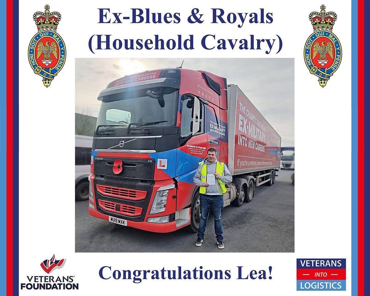 Veterans into Logistics (@veteransinto) on Twitter photo Congratulations to Lea Jackson who has passed his HGV test, funded by <a href="/VeteransFdn/">Veteransโ Foundation</a>.
Lea said: โI really appreciate what ViL have done and Iโd like to say a big thank you to the team.
โI plan to do some fundraising for the charity to put something back into it as a thank you!โ Congratulations to Lea Jackson who has passed his HGV test, funded by <a href="/VeteransFdn/">Veteransโ Foundation</a>.
Lea said: โI really appreciate what ViL have done and Iโd like to say a big thank you to the team.
โI plan to do some fundraising for the charity to put something back into it as a thank you!โ