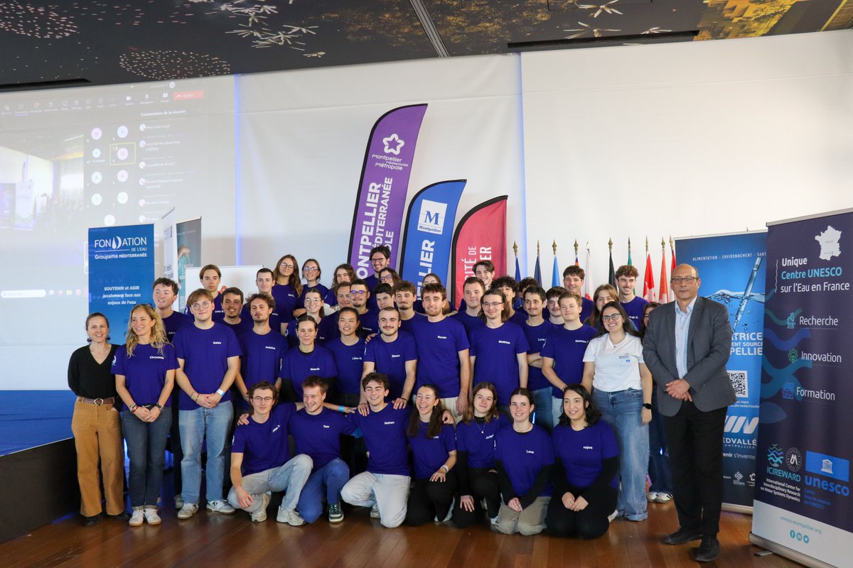 Université de Montpellier (@umontpellier) on Twitter photo #Water4Future 💧 | 20-21 février 2025, Hackathon Étudiants, un concours d'#innovation international organisé par <a href="/IcirewardUnesco/">Centre Internat. UNESCO Eau ICIREWARD Montpellier</a>. Des compétitions internationales pour faire émerger des solutions innovantes en réponse à un challenge lié aux enjeux de l'#eau #SemaineEauUM 🌊 #Water4Future 💧 | 20-21 février 2025, Hackathon Étudiants, un concours d'#innovation international organisé par <a href="/IcirewardUnesco/">Centre Internat. UNESCO Eau ICIREWARD Montpellier</a>. Des compétitions internationales pour faire émerger des solutions innovantes en réponse à un challenge lié aux enjeux de l'#eau #SemaineEauUM 🌊