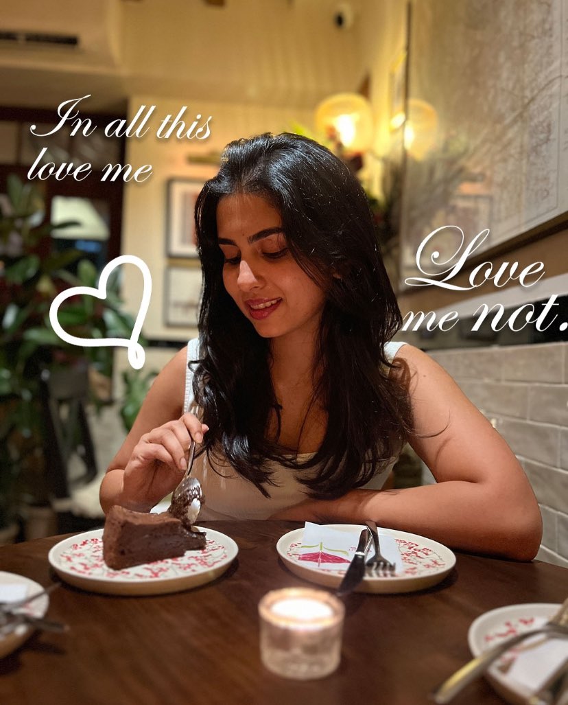 ‘In all this love me, love me not
I wonder if we’ve forgotten the love we’ve already got?
Cherish each smile,
Every once in a while :)