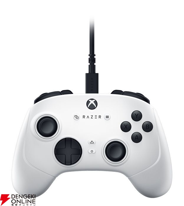dengekionline's tweet photo. Razer 新色ホワイトカラーのプレミアムXboxコントローラーとデュアルRGBライト発売
https://t.co/iLtA6ttMIH
#Razer #WolverineV3 https://t.co/4iba0ETtxB