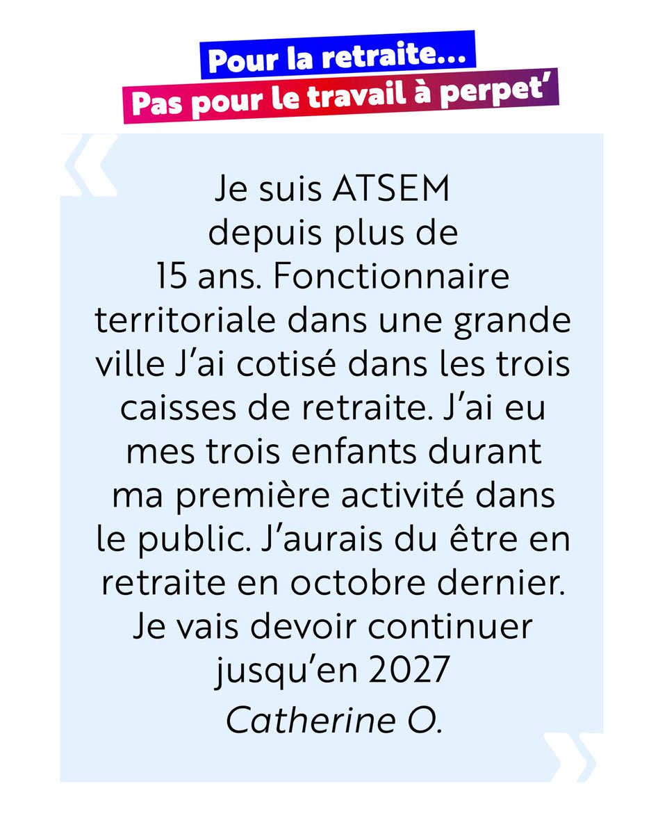 PCF's tweet image. Vous êtes victime de la réforme des retraites de Macron? Témoignez !
retraite@pcf.fr

Signez pour l'abrogation
pcf.fr/petition_retra…