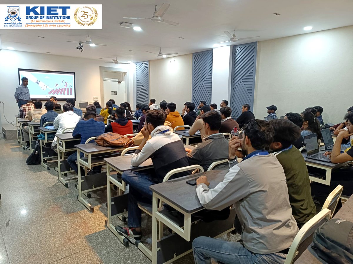 Kiet_edu's tweet image. 🚀 KIET hosted Mr. Rizwan Ahsan for a lecture on "Navigating Through AI Disruption"! Insights on AI's impact, upskilling, and career opportunities in AI-driven industries. #KIET #AIDisruption #Innovation