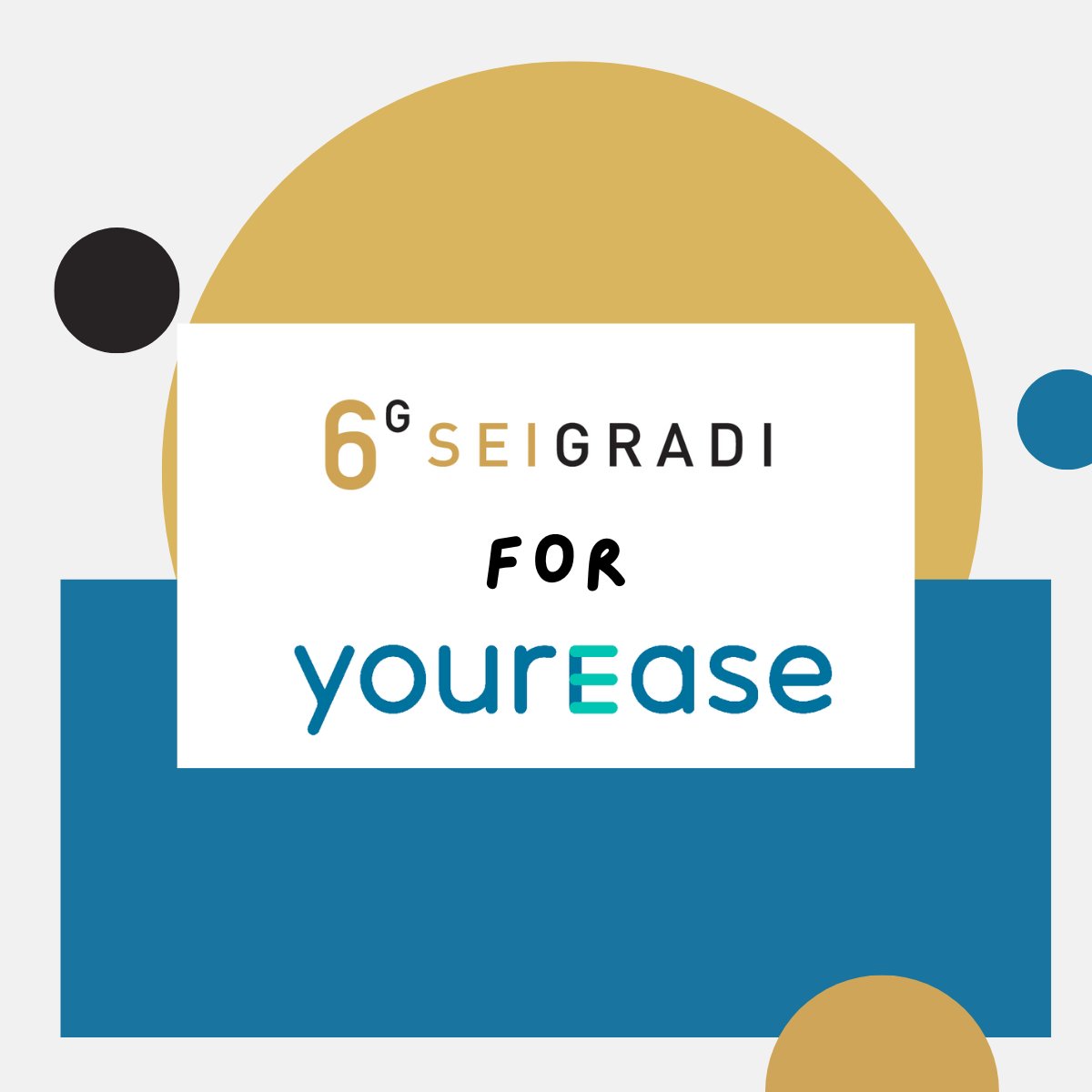 Siamo orgogliosi di annunciare che Yourease (yourease.it), startup innovativa che mette la tecnologia al servizio della silver economy, ha scelto Seigradi per gestire le proprie attività di media relation #SEIGRADI