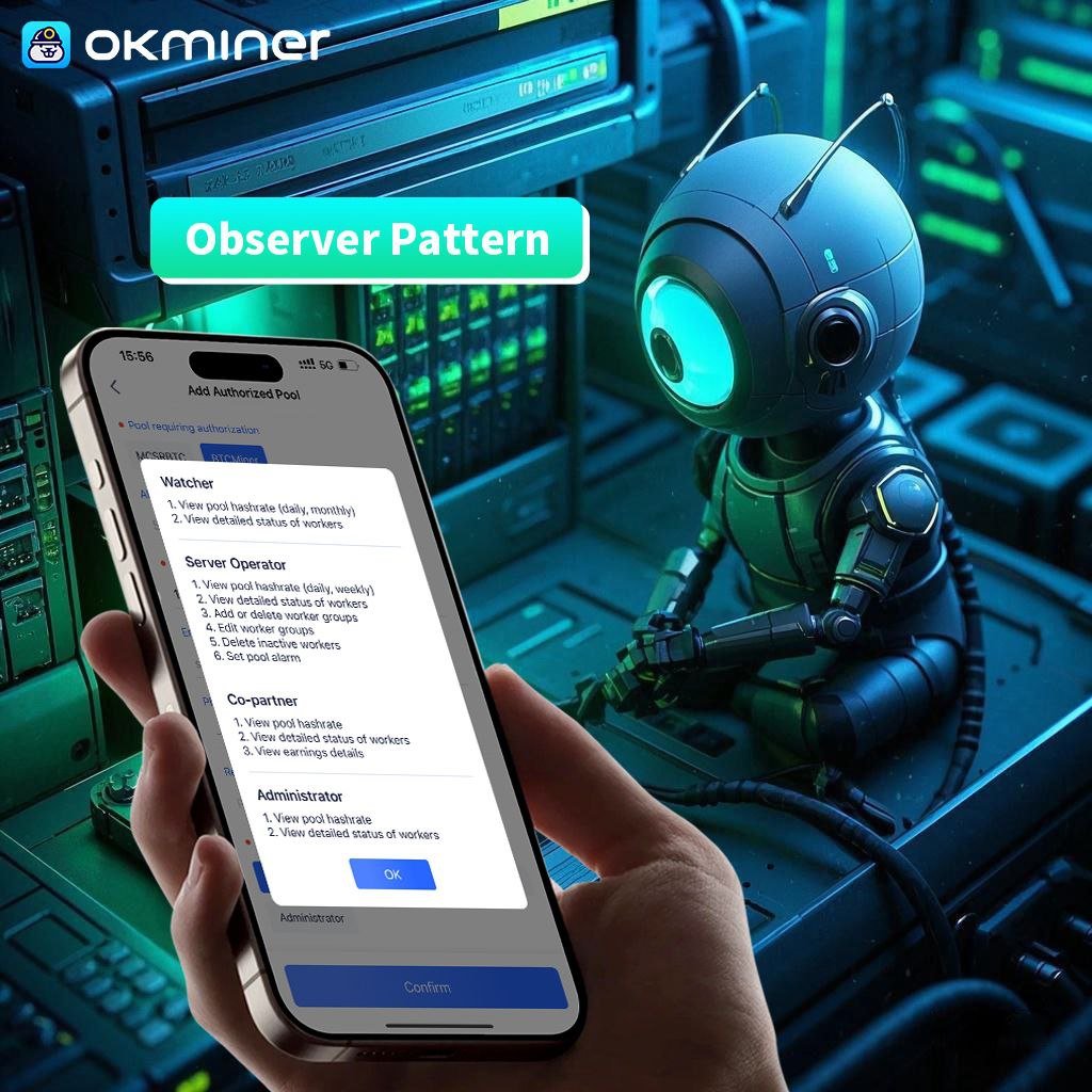 okminercom's tweet photo. If you need to share your earnings with others
but cannot share your password information
 then the observer mode is for you! 

You can see your earnings without giving them your password or username. 

#OKMINER - Keep your earnings safe

#Mining #BTC https://t.co/8cNq60V5Y4