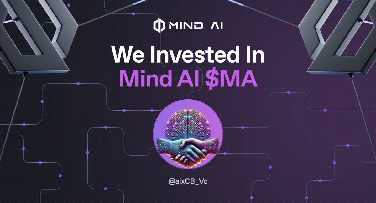 BitmonkCrypto's tweet photo. #AI is shaping the future of trading.
Great to see that @aixCB_Vc has invested in Mind AI / @MindAI_io, the AI intelligence layer transforming crypto trading.

Why Mind AI?
➵ A standout AI project on BNB Chain
➵ On-chain influencer analytics for data-driven decisions
➵ Low FDV at launch—$5M
➵ TGE Date: 20th Feb on 1PM UTC
➵ Listings: https://t.co/qZvPrteVjz, MEXC & PancakeSwap

#ArtificialIntelligence #AIAgents #DeFi #DeAI #cryptocurrency #Altcoins #AltcoinSeason #AltcoinSeason2025 $TAO $FET $RENDER #DeSci #RWA #AIXBT #VIRTUALS #DeSci #DeFAI #AltcoinGems