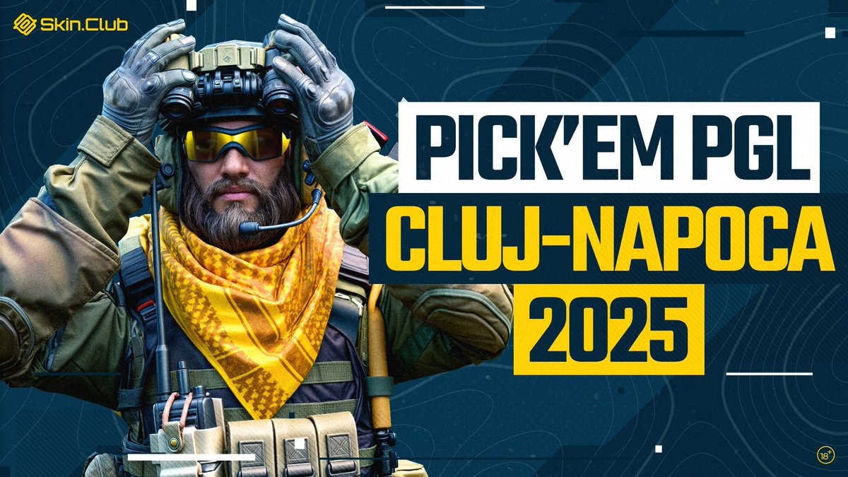 Soon, we'll start watching the play-off stage at PGL Cluj-Napoca 2025! Make correct predictions and you'll automatically be entered into a giveaway with good prizes!
More details on our discord server: discord.gg/mCa2Qjehnf