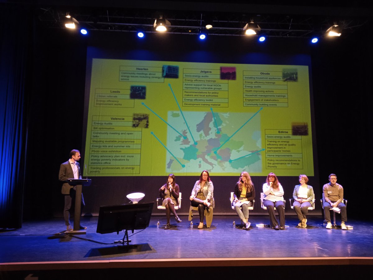vlcinnovation's tweet photo. DIRECTO | Es hora de conocer los seis pilotos llevados a cabo en las seis ciudades del proyecto europeo @wellbasedEU. Y compartir las lecciones aprendidas. #València #Leeds #Heerlen #Jelgava #Obuda #Edirne #energypoverty https://t.co/83GA5WSaA2