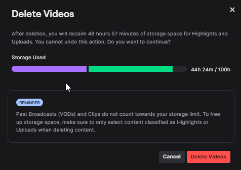 Tell me again, why should I use <a href="/Twitch/">Twitch</a>  when every other option seems indefinitely better now? Used twitch for over 10 years and now I have to move my data elsewhere🤷