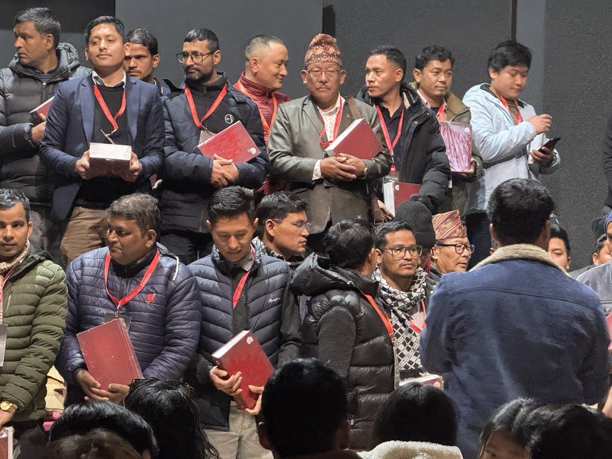JDBridges's tweet image. Grateful for an opportunity to represent @Ligonier in Nepal to distribute more than 200 copies of Reformation Study Bibles to pastors and seminary students. One pastor spent 60 hours on a bus to receive his copy. Jesus is building His church through under-resourced pastors.