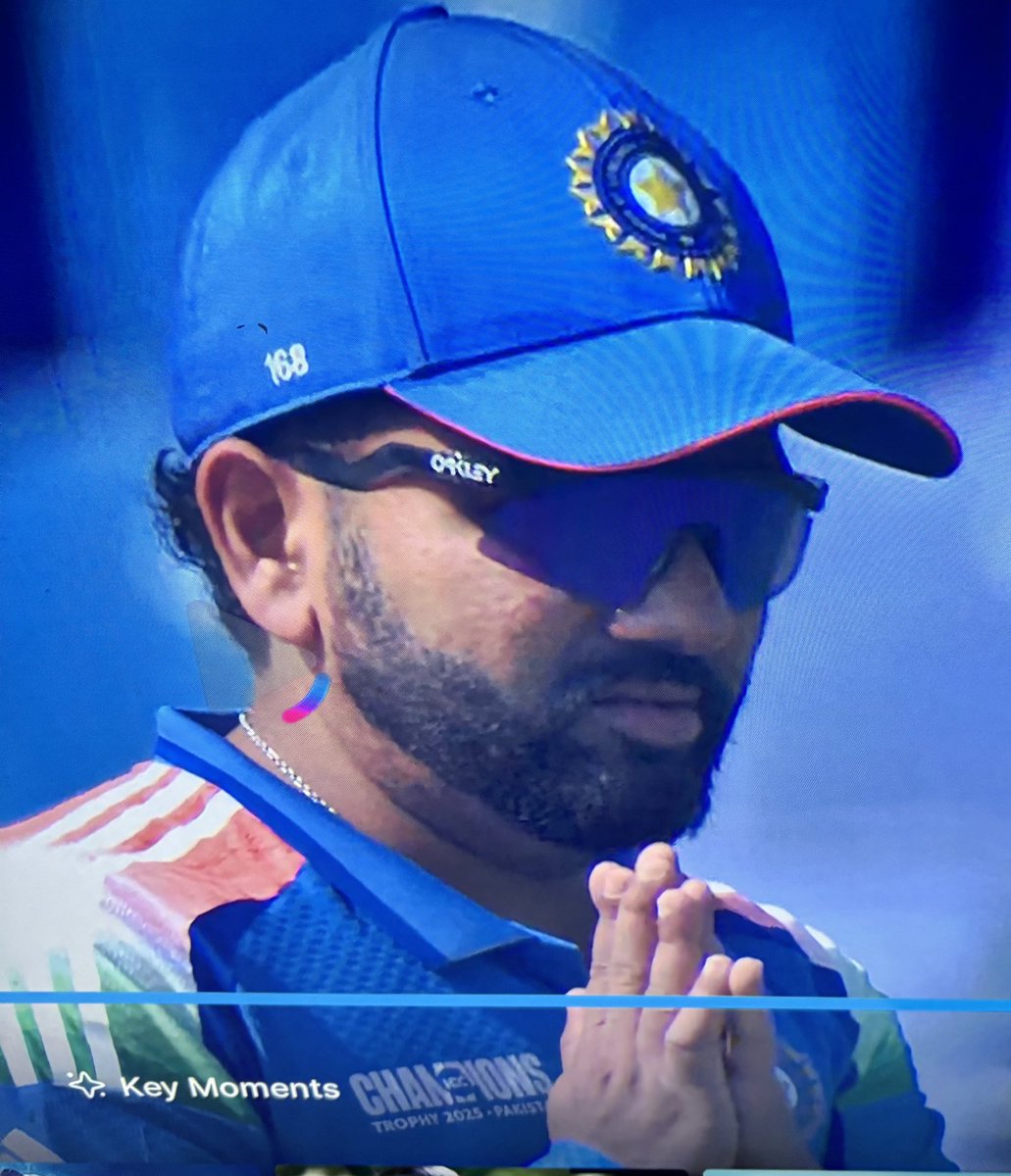 A man with a pure heart asks for forgiveness for his mistake irrespective of his position and stature #RohitSharma𓃵 #IndvsBan #ChampionsTrophy2025