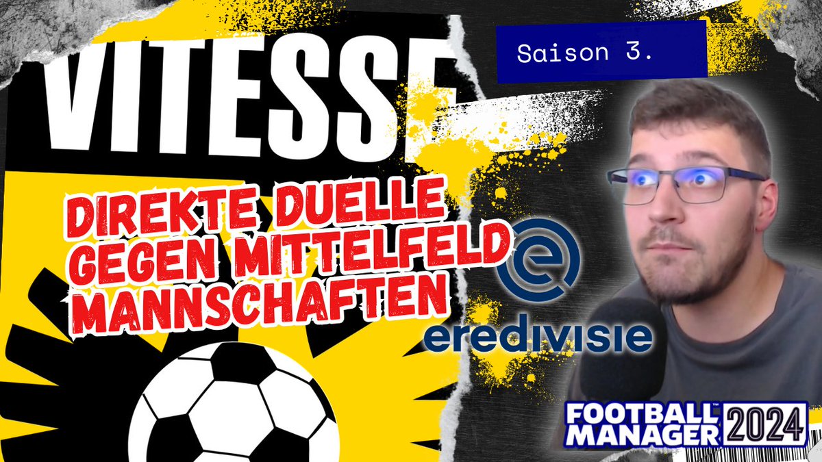 Live Ab 19 Uhr #fm24
#footballmanager
Heute geht es weiter mit der Vitesse Arnheim Karriere
Wo stehen wir zur Winterpause?