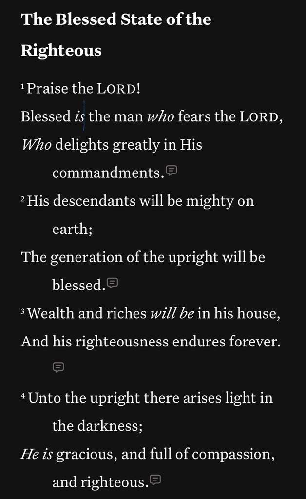 PSALM 112:1-4 🙏🏾