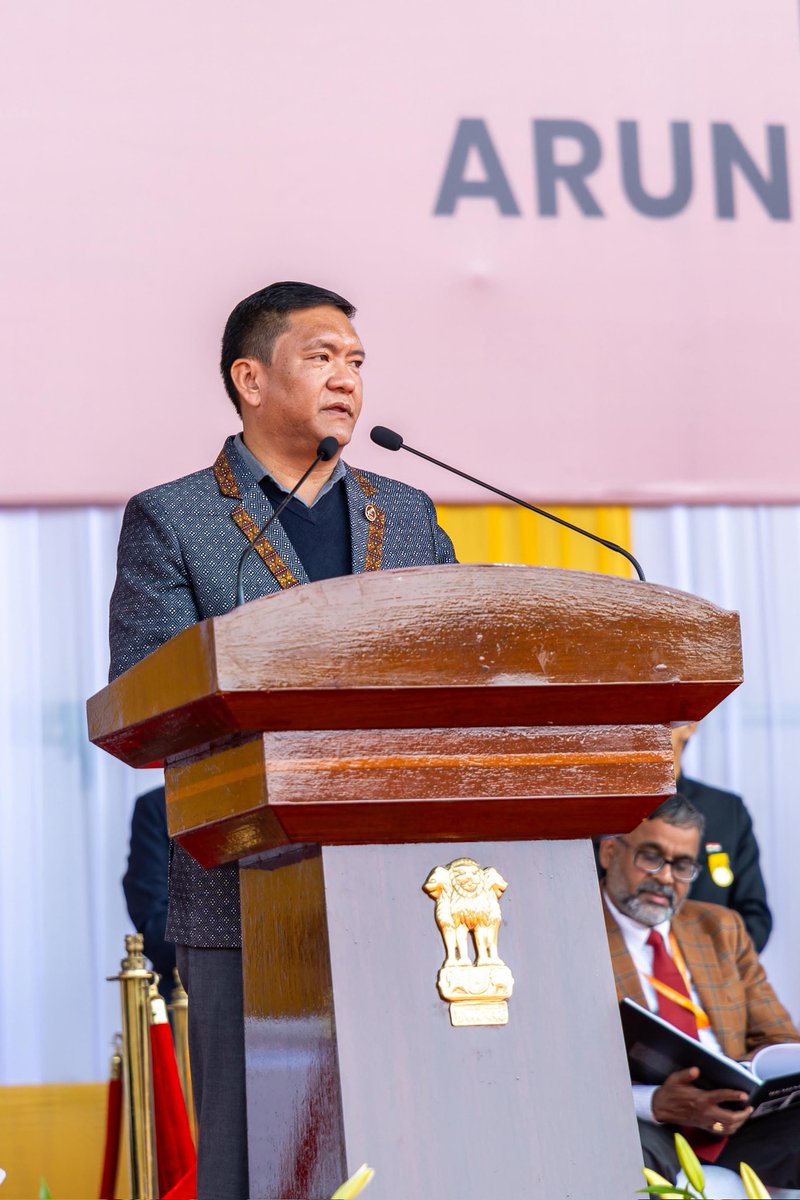 TapirGao's tweet photo. As we commemorate this special day, let’s pledge to work towards a progressive, prosperous, and self-reliant Arunachal Pradesh. Wishing everyone a Happy Statehood Day!
#ArunachalStatehoodDay #39YearsOfProgress
2/2 https://t.co/raVnBaO7k5