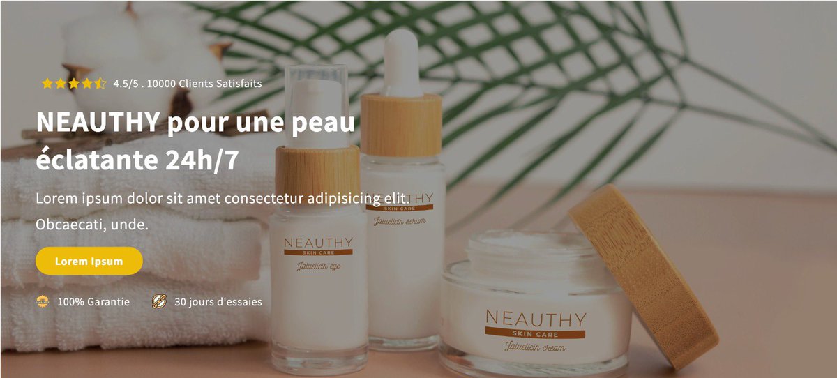 🚀 Nouvelle section Hero Banner🚀

Donnez une bonne première impression sur votre produit grace a une bannière qui regroupe avis, image produit et les avantages. 🔍✨ Attirez l’attention, boostez l’engagement et maximisez les conversions ! 🏆

Like, RT &amp; commente "Hero Banner"