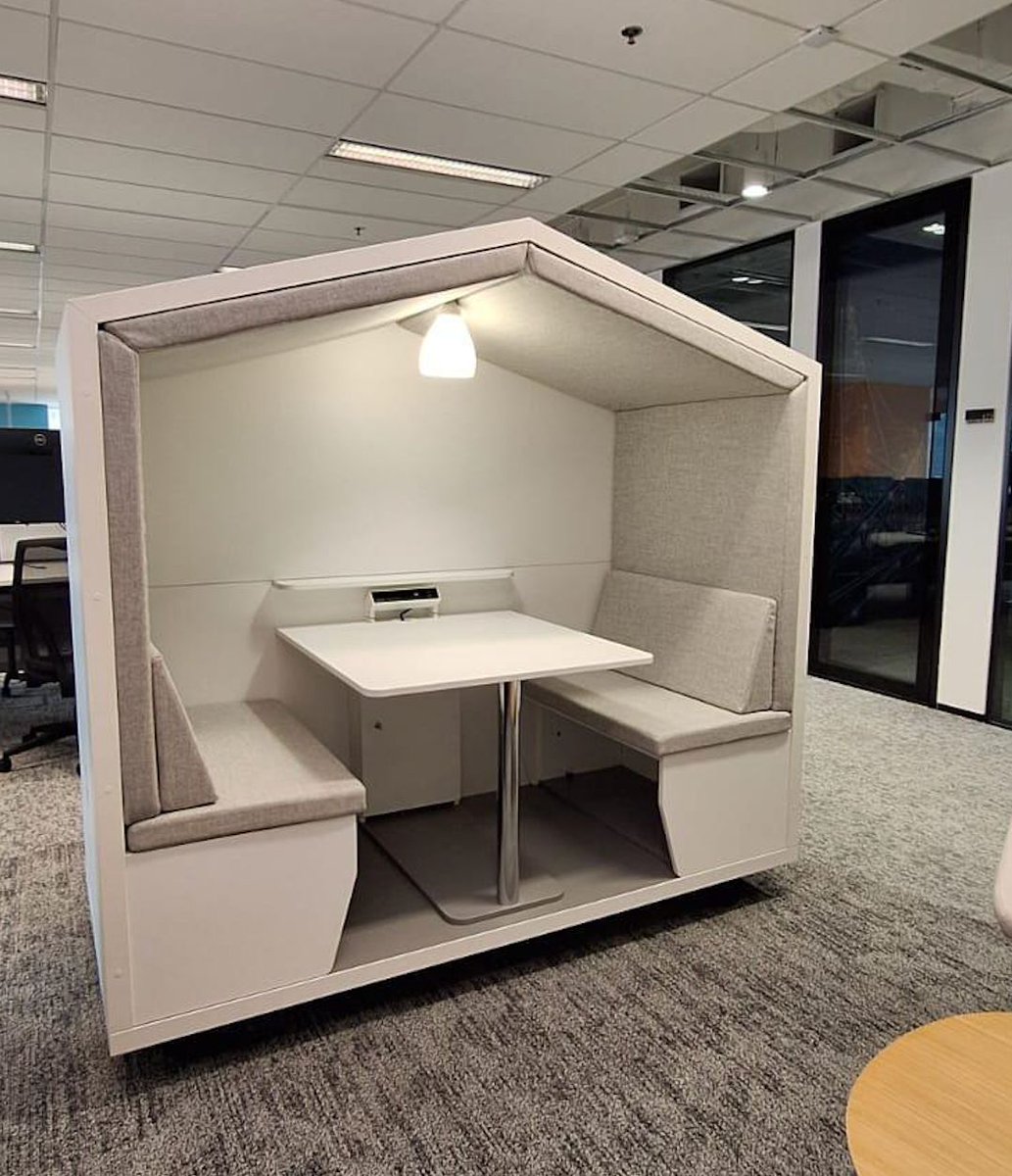 Nook Wellness Pods (@nookpod) on Twitter photo Isn’t she a beauty? 🤍
Designed for serenity and #relaxation, Nook offers a sanctuary space within noisy #offices. Whether you’re tackling deep work, hosting a quick meeting or simply taking a breather, these pods provide a secluded environment to keep distractions at bay. Isn’t she a beauty? 🤍
Designed for serenity and #relaxation, Nook offers a sanctuary space within noisy #offices. Whether you’re tackling deep work, hosting a quick meeting or simply taking a breather, these pods provide a secluded environment to keep distractions at bay.