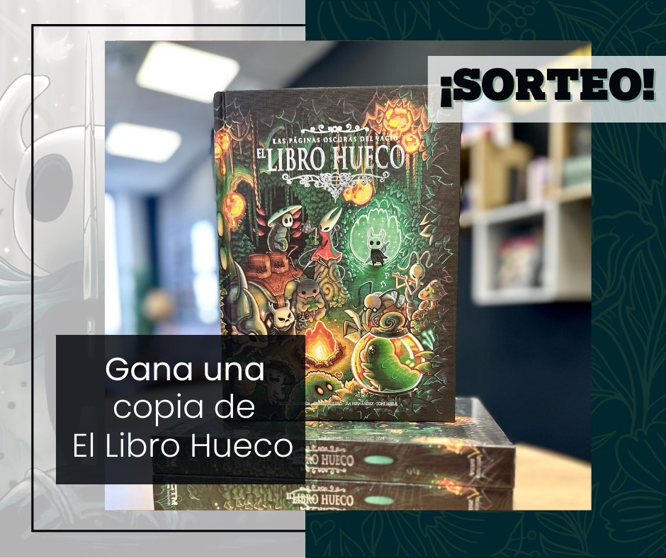 🐛SORTEO🐛

¿Eres fan de Hollow Knight? ¡Puedes ganar una copia de 'El Libro Hueco'!

🤩 ¡En su nueva edición 'Las Páginas del Vacío', que incluye páginas e ilustraciones inéditas!

1️⃣ Haz RT 🔁
2️⃣ Sigue a <a href="/gamestribune/">GTM</a> y <a href="/rbarragan_/">Roberto Barragán</a>  

🗓️ Hasta el 28/02. Válido para península ⬇️