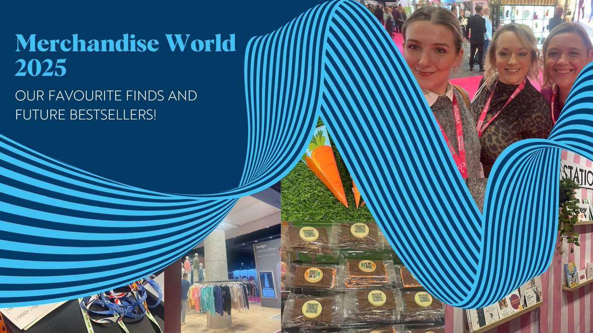 🚀 Merchandise trends, future bestsellers &amp; insider finds – we saw it all at Merchandise World 2025! 🛍️✨👀 Check out our latest blog here: bit.ly/3D7G1fi 

#MerchandiseWorld #PromotionalProducts #BrandedMerch #MarketingTrends