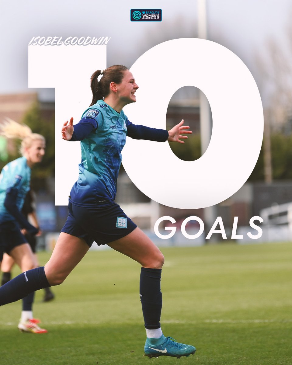 First player to hit double digits in goals scored this season in the #BarclaysWC 🤩

<a href="/LC_Lionesses/">London City Lionesses</a> <a href="/isobel_g08/">Isobel Goodwin</a>