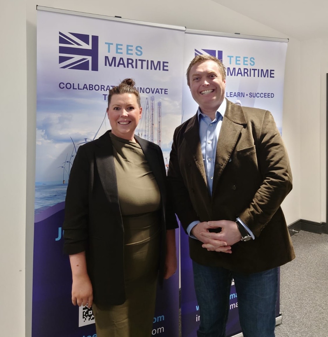 🚢 Yesterday, our Chief Executive, Chris Shirling-Rooke MBE visited The Port of Middlesbrough (<a href="/AVDawson/">AV Dawson</a>) to update and support the inaugural board meeting of the Tees Maritime Cluster, which received support from the Maritime Cluster Development Fund earlier this year.