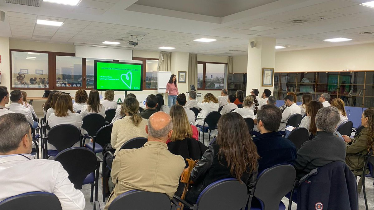 Hospital San Juan de Dios del Aljarafe (@hsjd_aljarafe) on Twitter photo 🤝 Nuestros equipos médico y de trabajo social han participado esta mañana en una interesante sesión con <a href="/ContraCancerSEV/">Asociación Española Contra el Cáncer en Sevilla</a>, con el objetivo de conocer sus actividades y promover la colaboración para mejorar la atención a pacientes con #cáncer 🤝 Nuestros equipos médico y de trabajo social han participado esta mañana en una interesante sesión con <a href="/ContraCancerSEV/">Asociación Española Contra el Cáncer en Sevilla</a>, con el objetivo de conocer sus actividades y promover la colaboración para mejorar la atención a pacientes con #cáncer