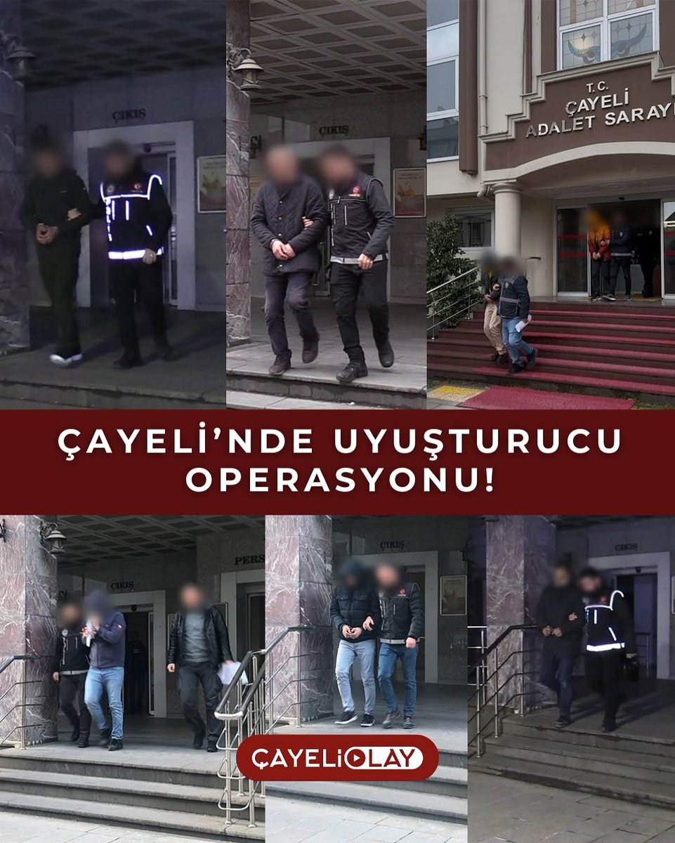 ÇAYELİ’NDE UYUŞTURUCU OPERASYONU!

Rize İl Emniyet Müdürlüğü’ne bağlı ekipler tarafından, Çayeli ilçesinde uyuşturucu ve uyarıcı madde ticareti yapan şahıs ve gruplara yönelik operasyon düzenlendi.

Operasyon kapsamında Merkez ve Güneysu ilçelerinde de eş zamanlı çalışma