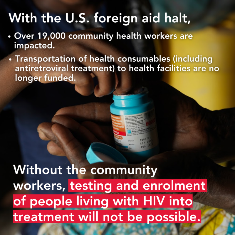 UNAIDS_ESA's tweet photo. What does the pause in U.S. foreign aid mean for Mozambique's HIV response?

See the infographic from @UNAIDS_Moz 👇🏿
https://t.co/Hl9HXDX9CU https://t.co/YdEnERkPzq