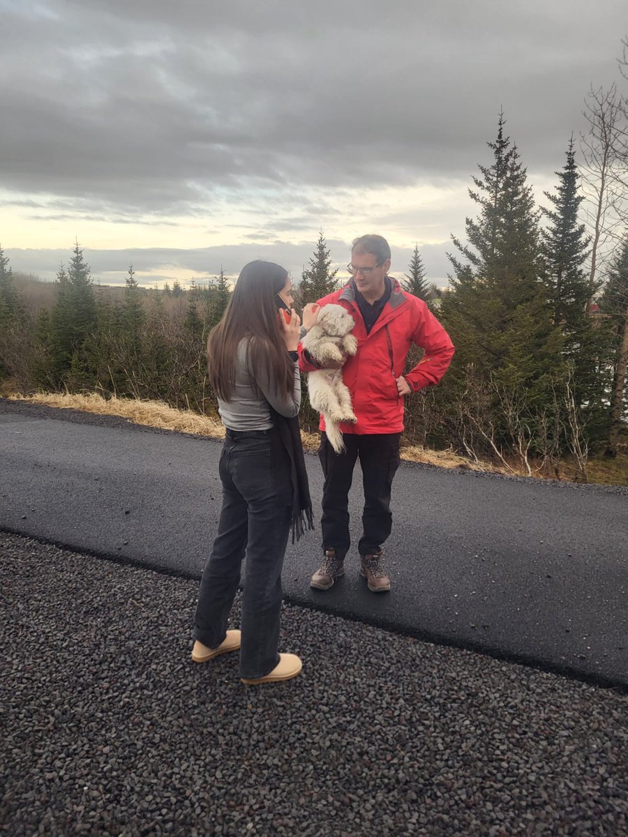 #dogrescue in Iceland. Bruno thankfully caught by staff and returned to owner!