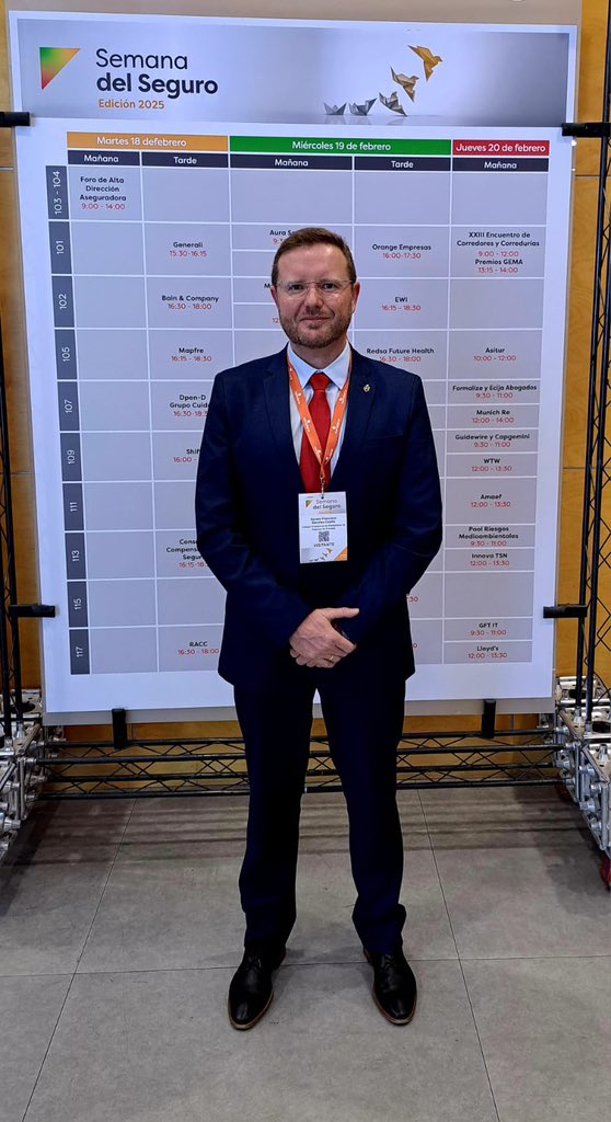 Mediador Seguros GR (@mediadorgranada) on Twitter photo El presidente de <a href="/MediadorGranada/">Mediador Seguros GR</a>, <a href="/gsanchezcapilla/">Genaro Sánchez</a>, se encuentra en Madrid en la #semanadelseguro, evento fundamental del sector asegurador, imprescindible para conocer las novedades en cuanto a normativa, herramientas, tendencias, propuestas… El presidente de <a href="/MediadorGranada/">Mediador Seguros GR</a>, <a href="/gsanchezcapilla/">Genaro Sánchez</a>, se encuentra en Madrid en la #semanadelseguro, evento fundamental del sector asegurador, imprescindible para conocer las novedades en cuanto a normativa, herramientas, tendencias, propuestas…