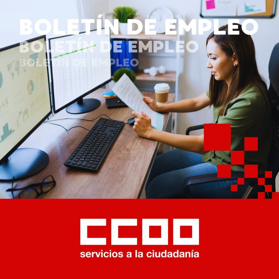 Comunica_FSCA's tweet photo. 🗞 Te ofrecemos nuestro boletín semanal de ofertas de empleo.

🏛 Empleo público
🏭 Empleo privado
🌎 Empleo en el extranjero
🎓 Becas y formación

🔽https://t.co/4sm0ozkVJh https://t.co/u9F1BCpHix
