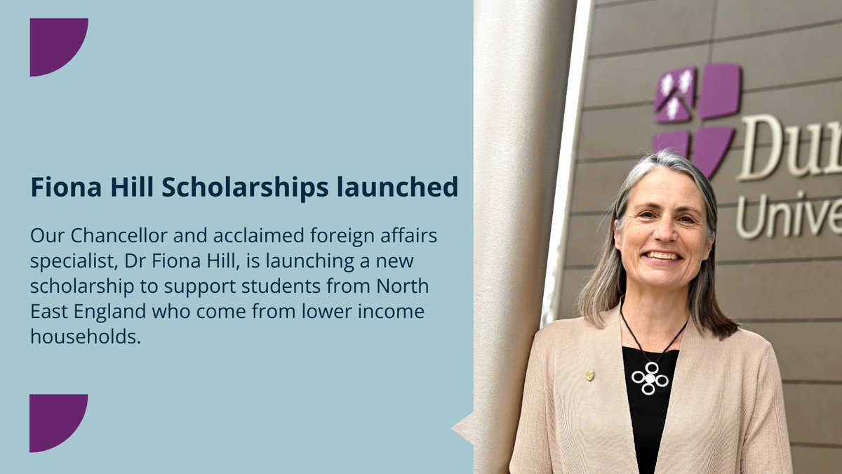 Fiona wants to help people from her hometown &amp; region in recognition of the grants &amp; scholarships that paved the way for her own incredible career.🗽 
She said: "Education is a great equaliser, but only if people have access to it." 👩🏼‍🎓 Read more; brnw.ch/21wQPw0