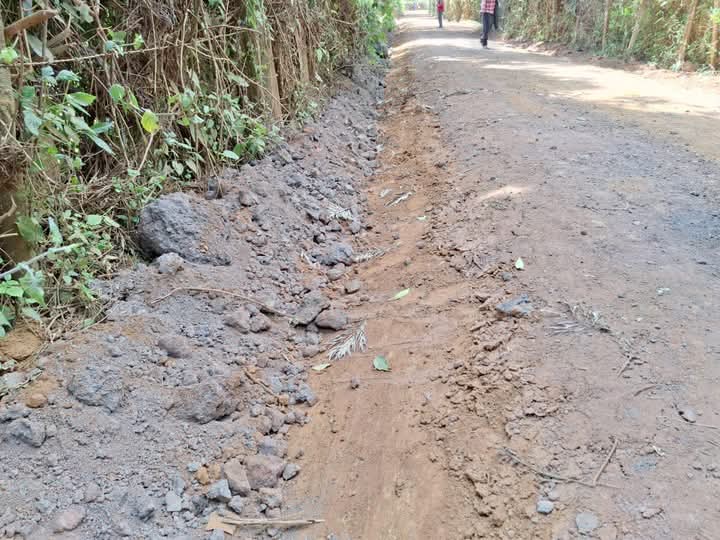 HKawiramwangaza's tweet photo. #KabatiKabati
#MeruMustBeHappy
Final processing of Mwero-o-laare to Cofee factory Road in Ntunene Ward, Igembe North Sub-county.
#MbeuyaNgai https://t.co/w3KxQQUKlR
