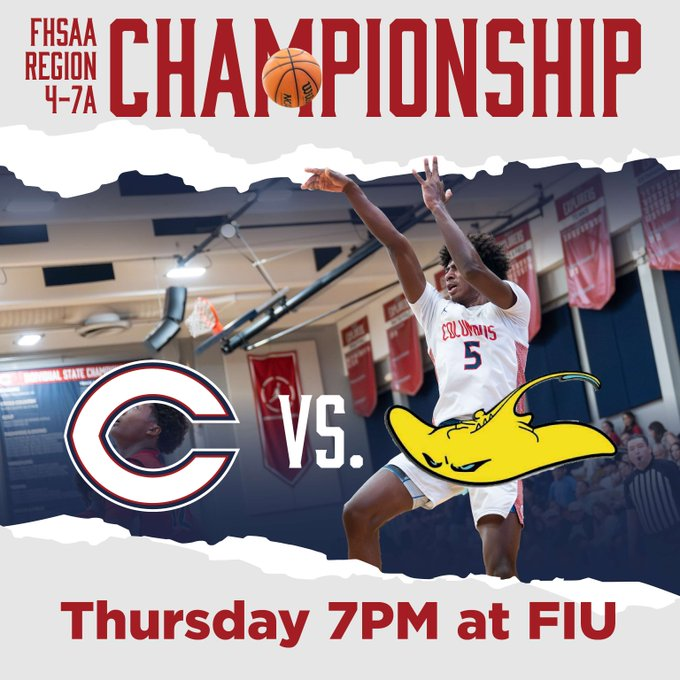 FHSAA Sports (@fhsaaf2) on Twitter photo 🏀It’s Game Day!🏀
Basketball State Tournament - 7A"
Miami vs Columbus
📺 Live on: bit.ly/3CUJbmy
⏰today @ 7p.
<a href="/ColumbusHS_Mia/">Columbus High School</a> <a href="/KevOBrien33/">COACH KEV!</a> <a href="/AleLeal12345678/">Lealsan</a> <a href="/VintageOlisaLLC/">VintageOlisa</a> 🏀It’s Game Day!🏀
Basketball State Tournament - 7A"
Miami vs Columbus
📺 Live on: bit.ly/3CUJbmy
⏰today @ 7p.
<a href="/ColumbusHS_Mia/">Columbus High School</a> <a href="/KevOBrien33/">COACH KEV!</a> <a href="/AleLeal12345678/">Lealsan</a> <a href="/VintageOlisaLLC/">VintageOlisa</a>